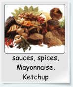 sauces, spices, Mayonnaise, Ketchup