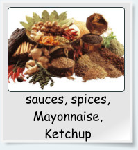 sauces, spices, Mayonnaise, Ketchup