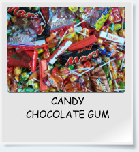 CANDY CHOCOLATE GUM